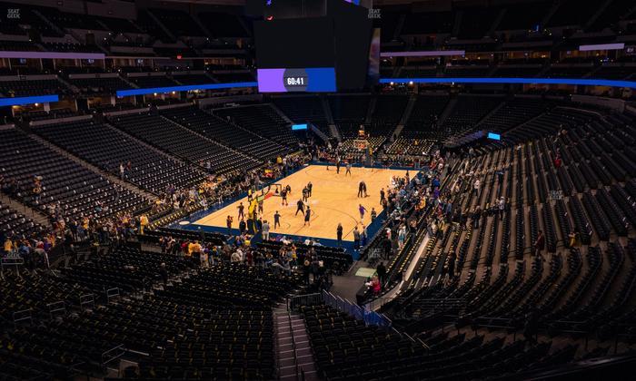 Ball Arena - Section 212 Seat View