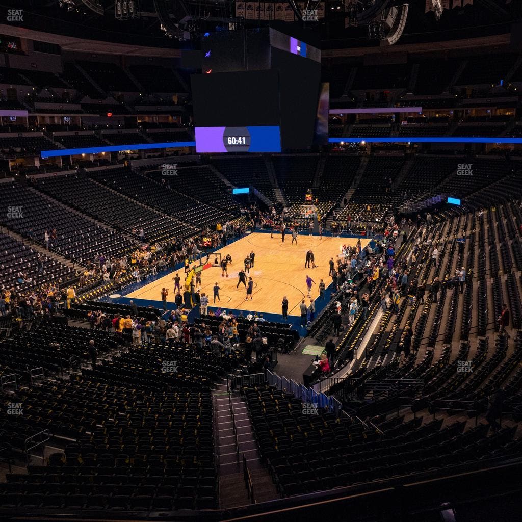 Ball Arena - Section 212 Seat View