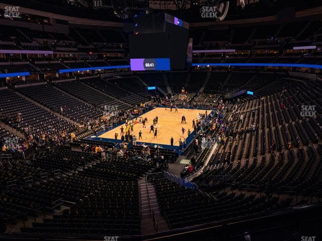 Ball Arena - Section 212 Seat View
