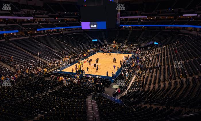 Ball Arena - Section 212 Seat View