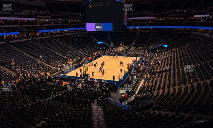 Ball Arena - Section 212 Seat View