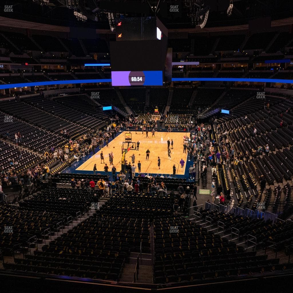 Ball Arena - Section 214 Seat View