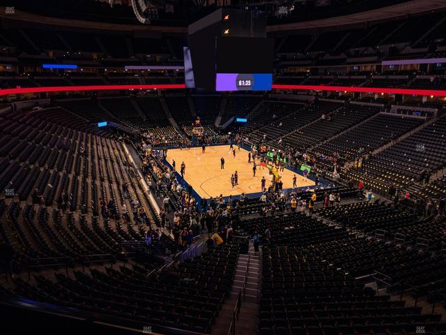 Ball Arena - Section 220 Seat View