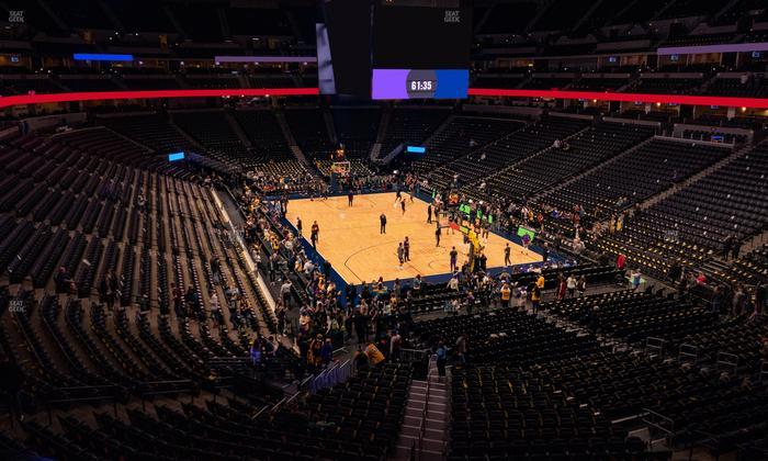 Ball Arena - Section 220 Seat View