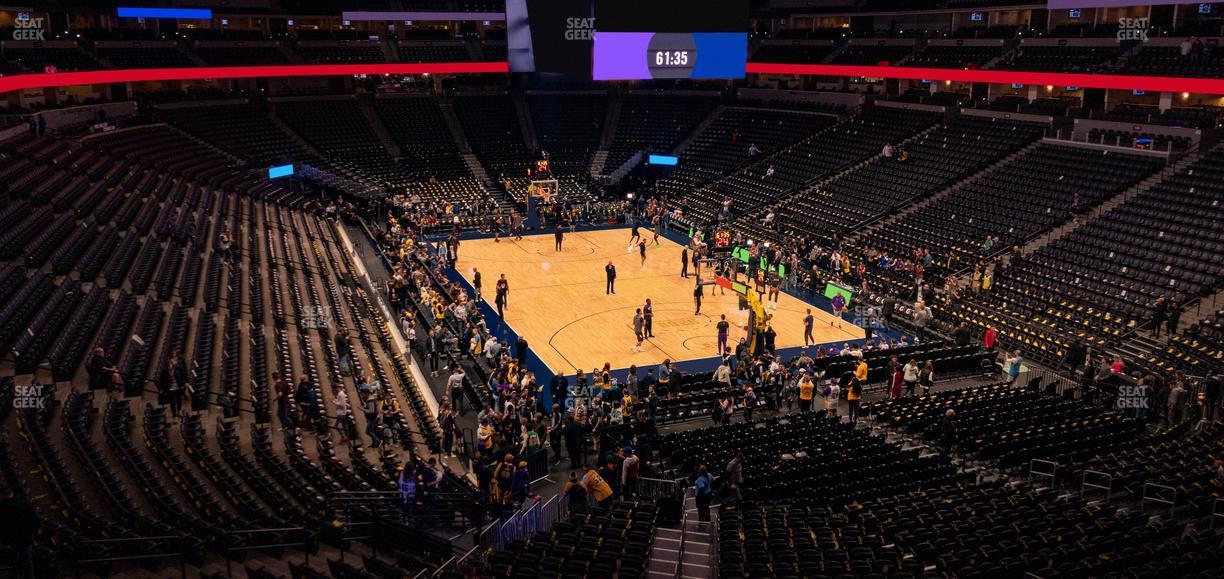 Ball Arena - Section 220 Seat View