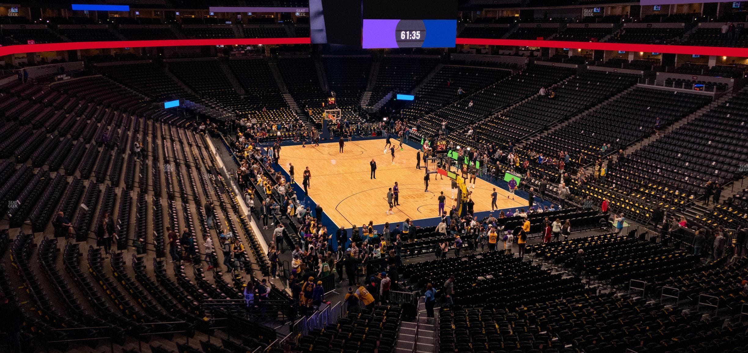 Ball Arena - Section 220 Seat View