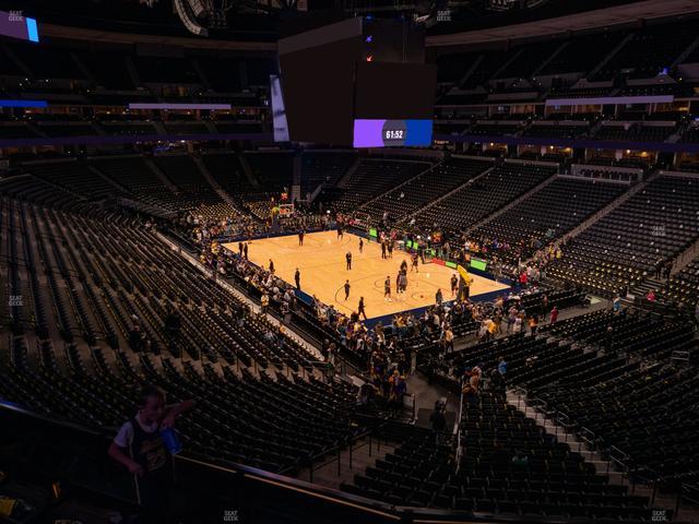 Ball Arena - Section 222 Seat View