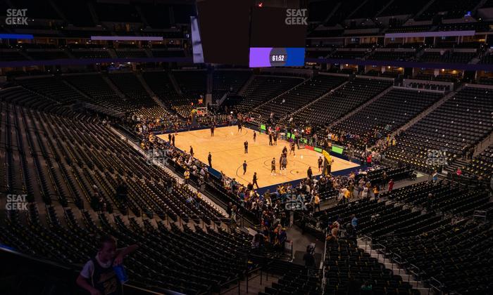 Ball Arena - Section 222 Seat View