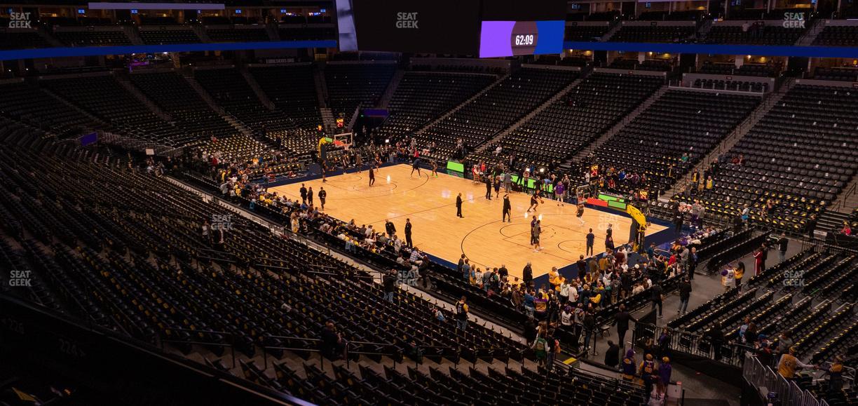 Ball Arena - Section 224 Seat View