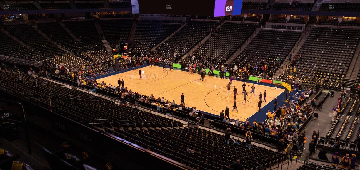 Ball Arena - Section 226 Seat View