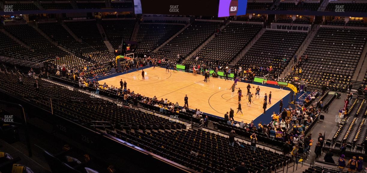 Ball Arena - Section 226 Seat View