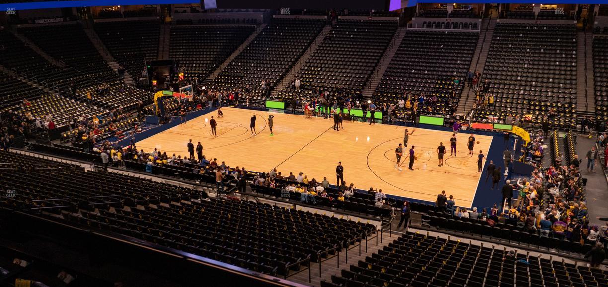 Ball Arena - Section 228 Seat View