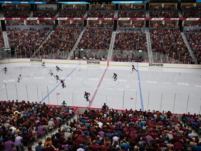 Official view from Section 230 at Ball Arena