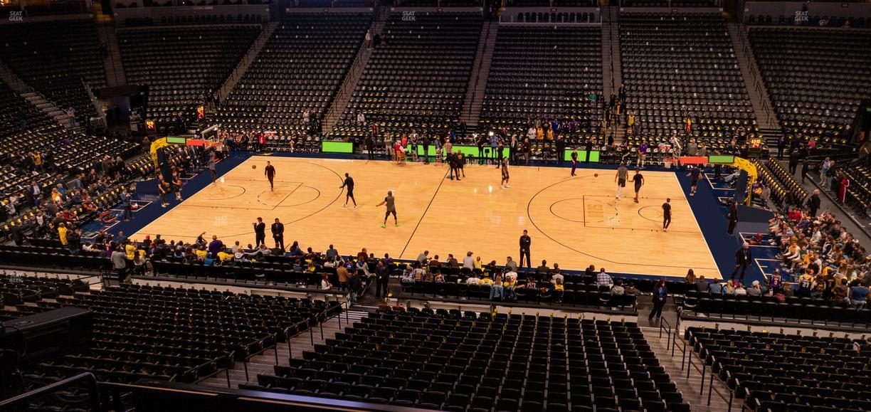 Ball Arena - Section 230 Seat View