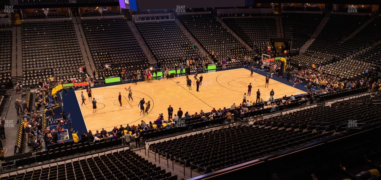 Ball Arena - Section 234 Seat View