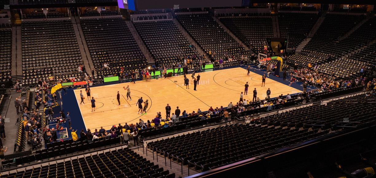 Ball Arena - Section 234 Seat View