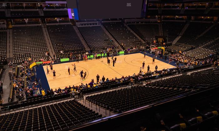 Ball Arena - Section 234 Seat View