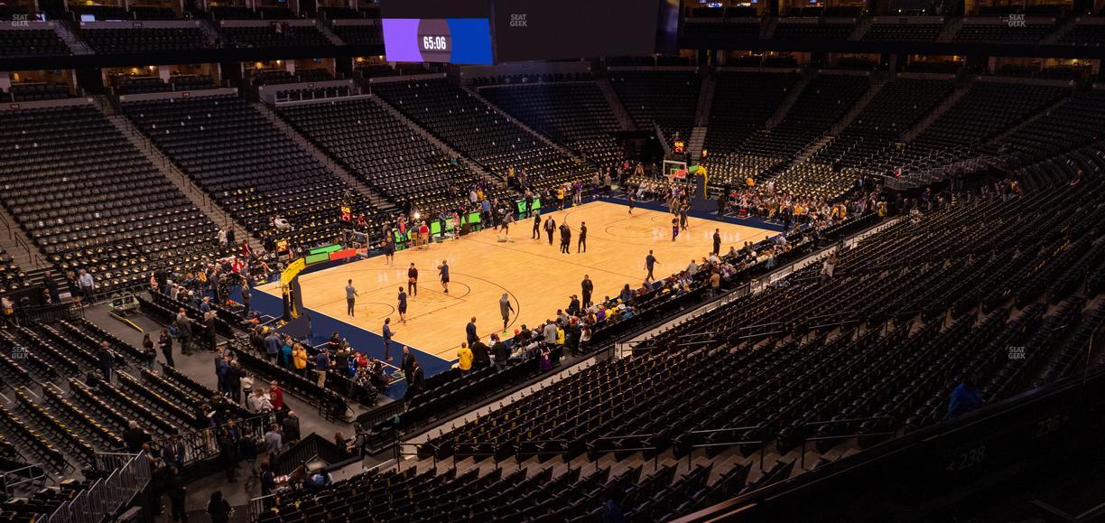 Ball Arena - Section 238 Seat View