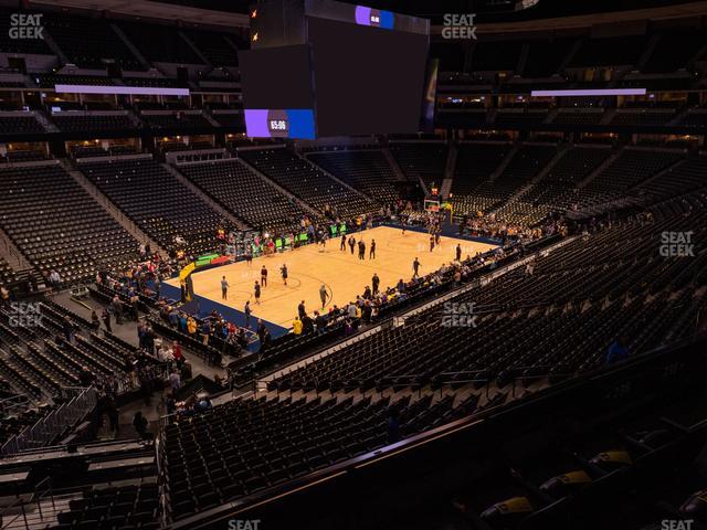 Ball Arena - Section 238 Seat View Ball Arena - Section 238 Seat View