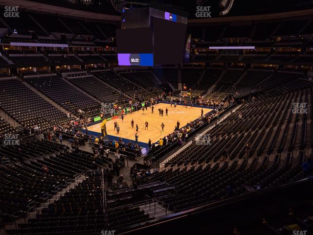 Ball Arena - Section 240 Seat View Ball Arena - Section 240 Seat View