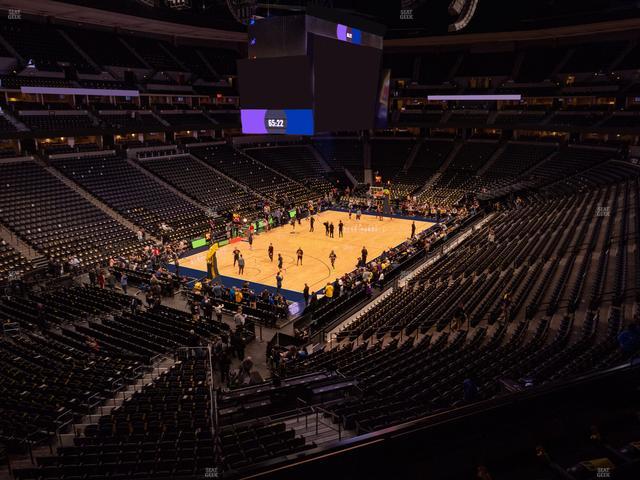 Ball Arena - Section 240 Seat View