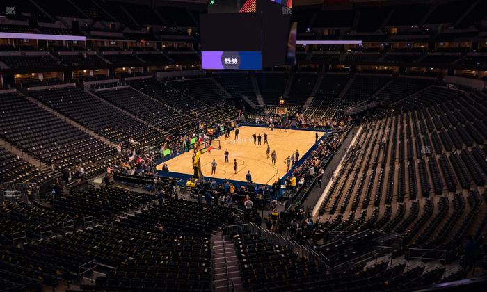 Ball Arena - Section 242 Seat View