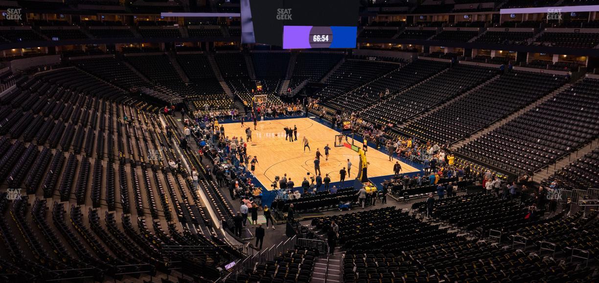 Ball Arena - Section 250 Seat View