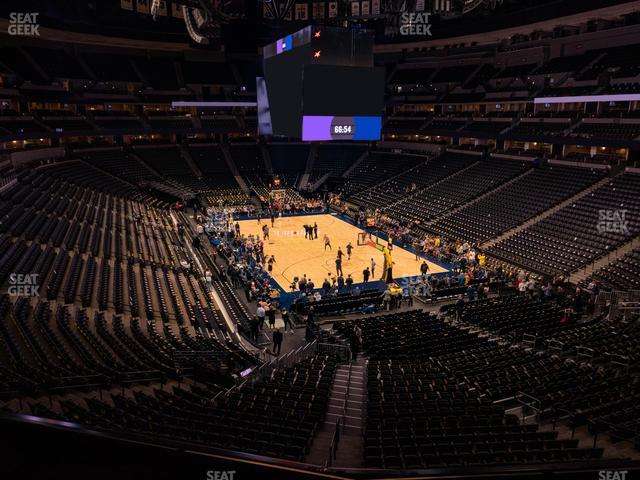 Ball Arena - Section 250 Seat View Ball Arena - Section 250 Seat View