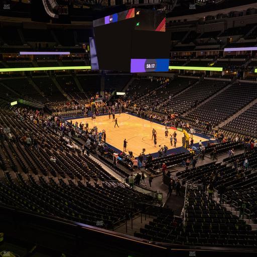 Ball Arena - Section 252 Seat View