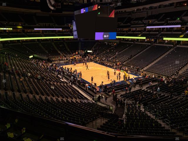 Ball Arena - Section 252 Seat View