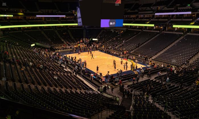 Ball Arena - Section 252 Seat View