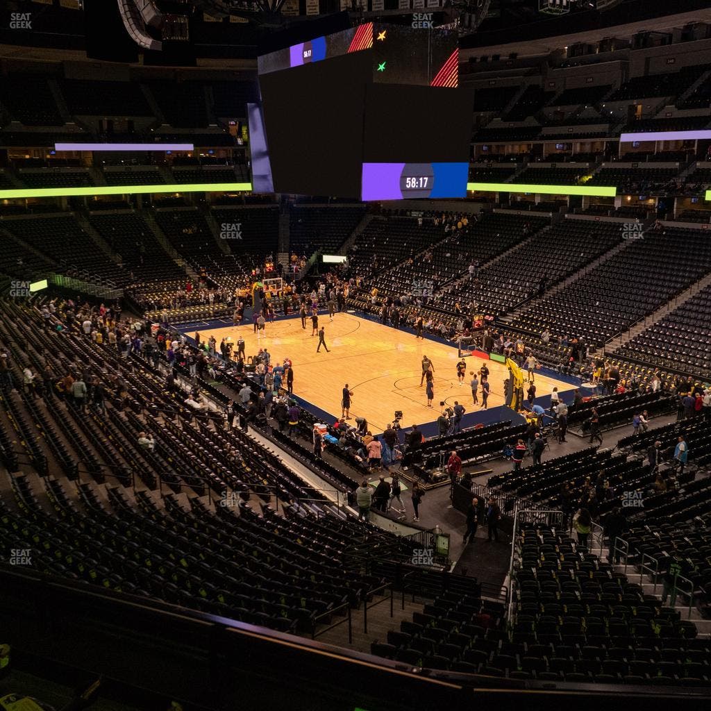 Ball Arena - Section 252 Seat View