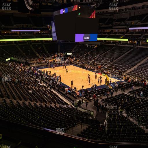 Ball Arena - Section 252 Seat View