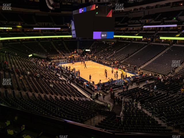 Ball Arena - Section 252 Seat View Ball Arena - Section 252 Seat View