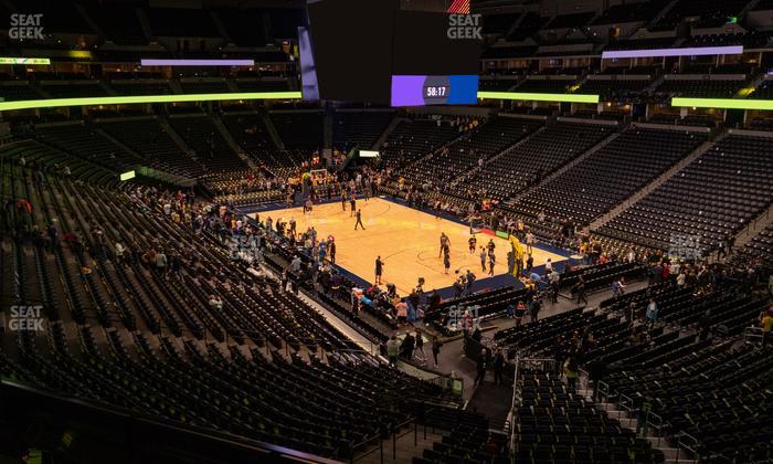 Ball Arena - Section 252 Seat View