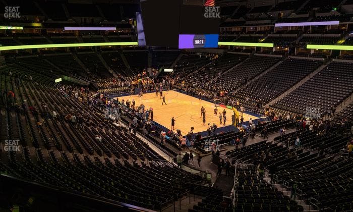 Ball Arena - Section 252 Seat View