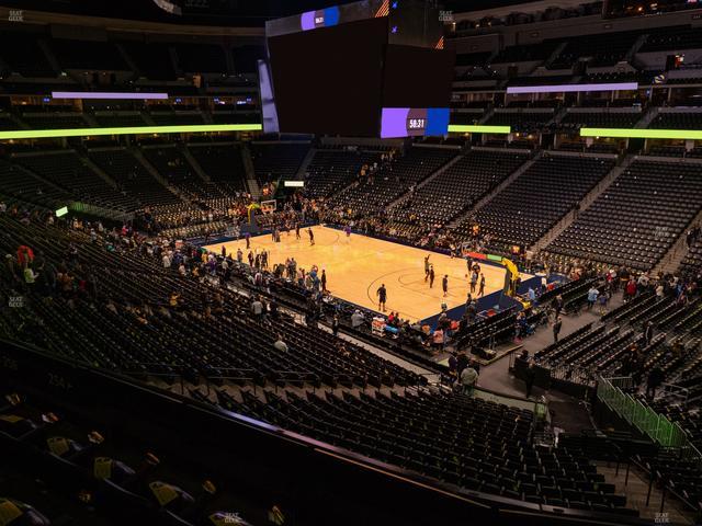 Ball Arena - Section 254 Seat View