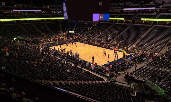 Ball Arena - Section 254 Seat View