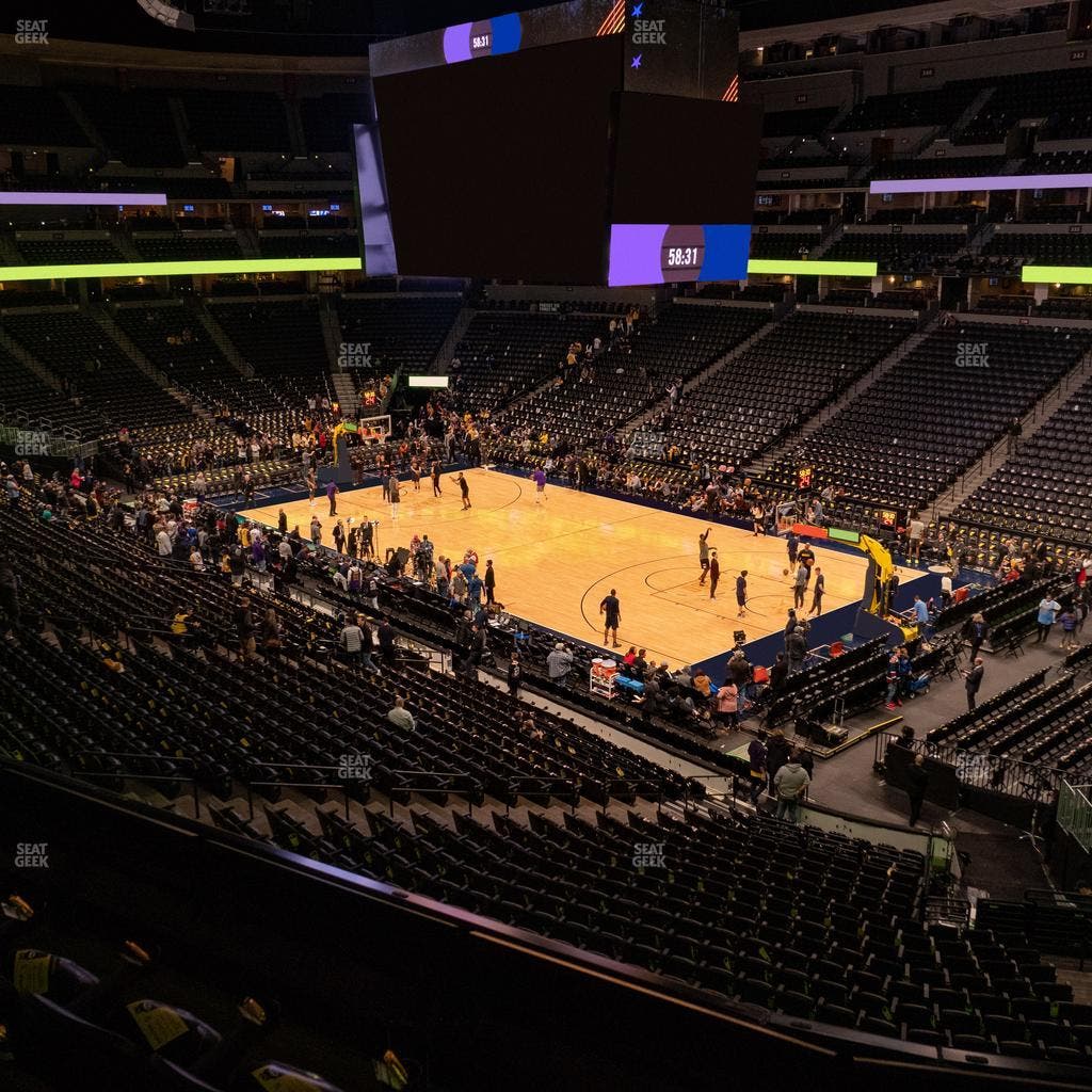 Ball Arena - Section 254 Seat View