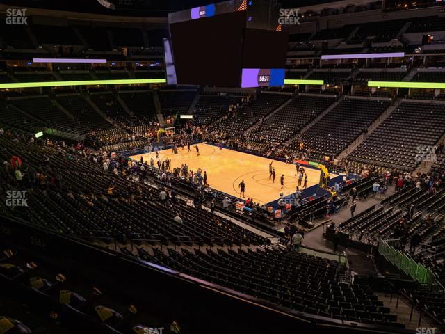 Ball Arena - Section 254 Seat View Ball Arena - Section 254 Seat View