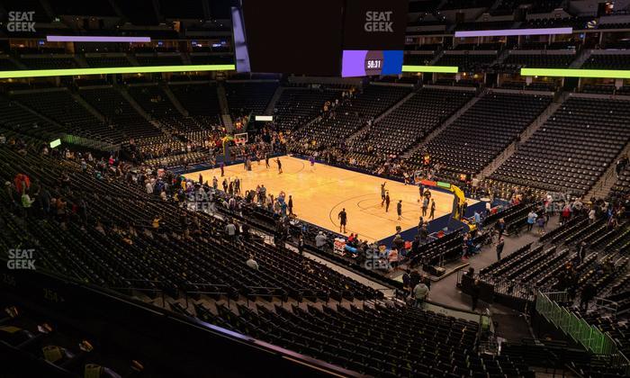 Ball Arena - Section 254 Seat View