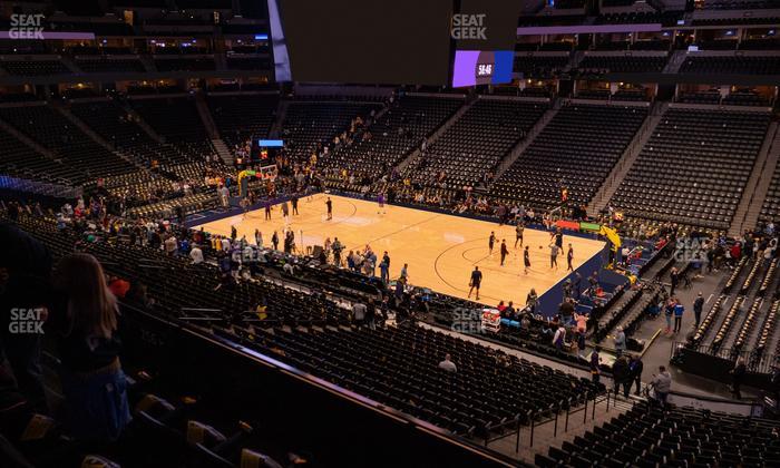 Ball Arena - Section 256 Seat View