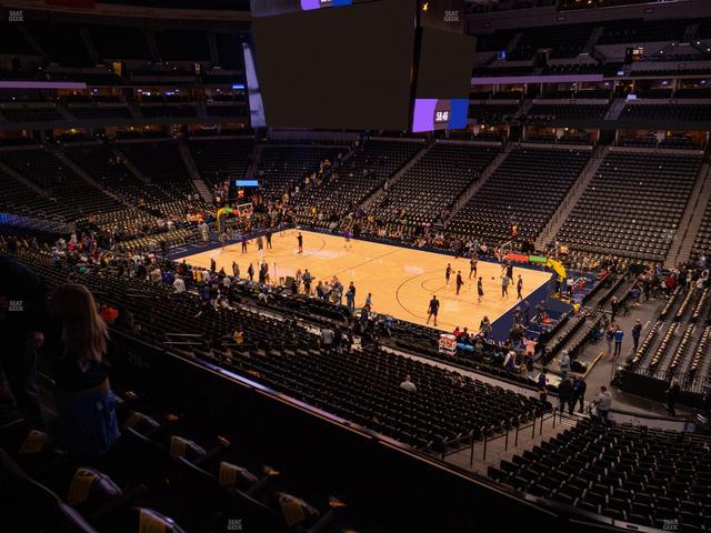 Ball Arena - Section 256 Seat View