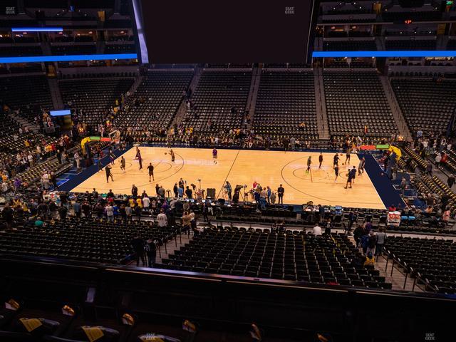 Ball Arena - Section 260 Seat View