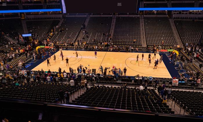 Ball Arena - Section 260 Seat View