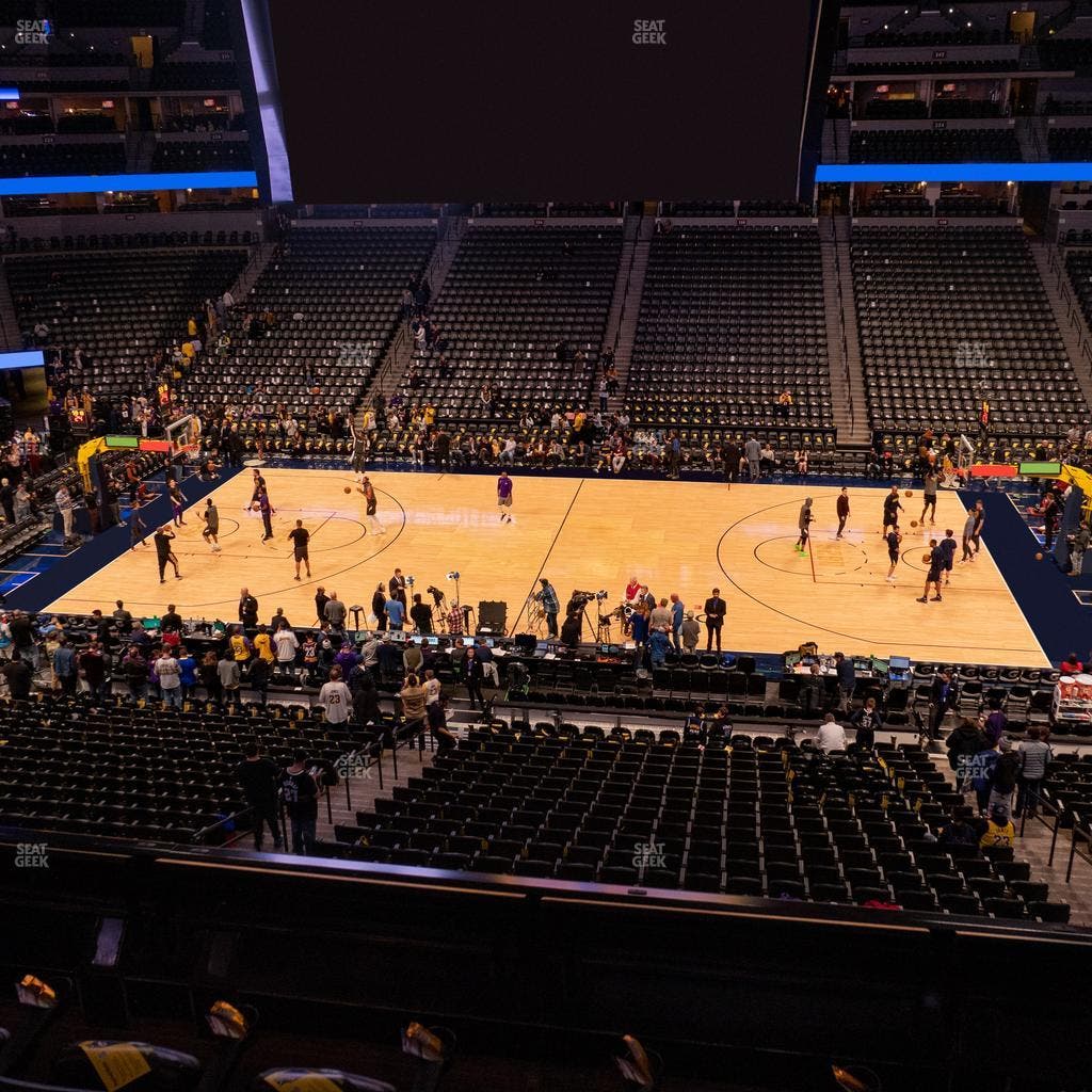 Ball Arena - Section 260 Seat View