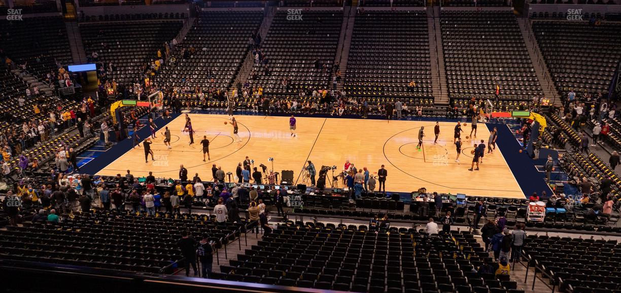 Ball Arena - Section 260 Seat View