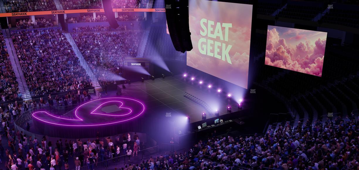 Ball Arena - Section 301 Seat View