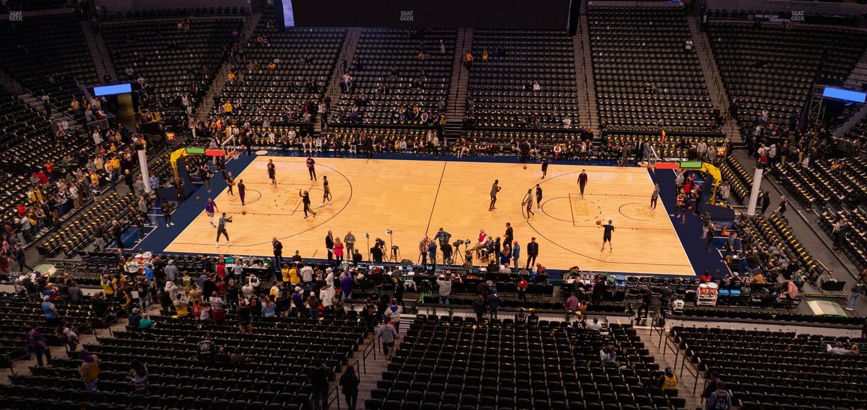 Ball Arena - Section 301 Seat View