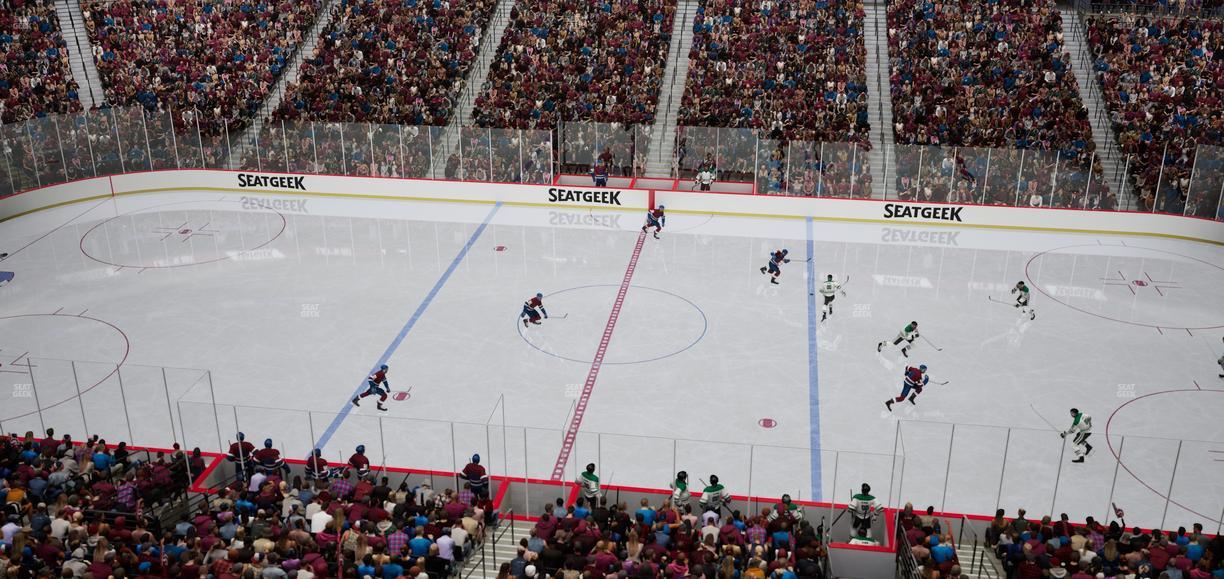 Ball Arena - Section 301 Seat View
